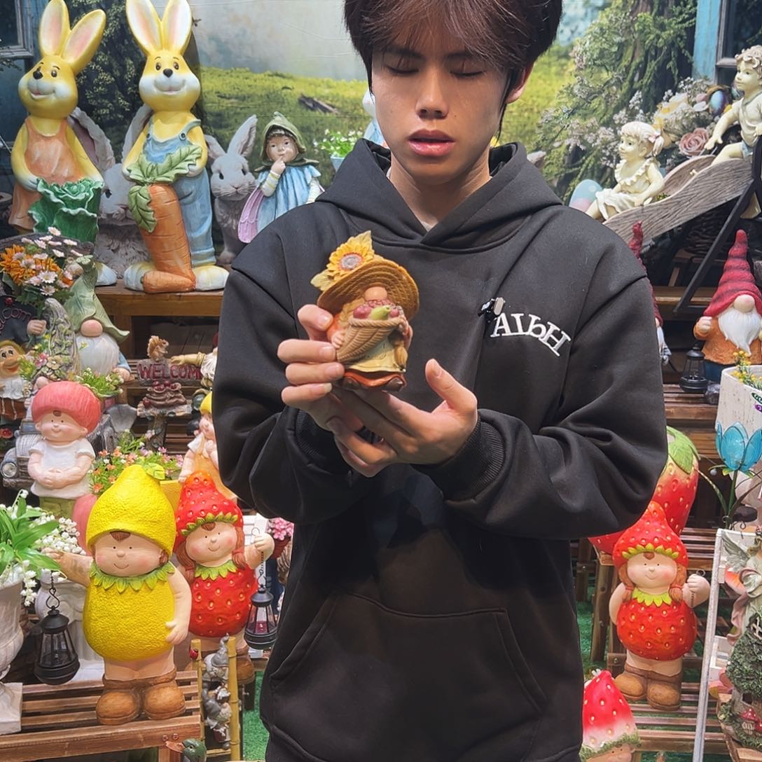 花园摆件红红火火