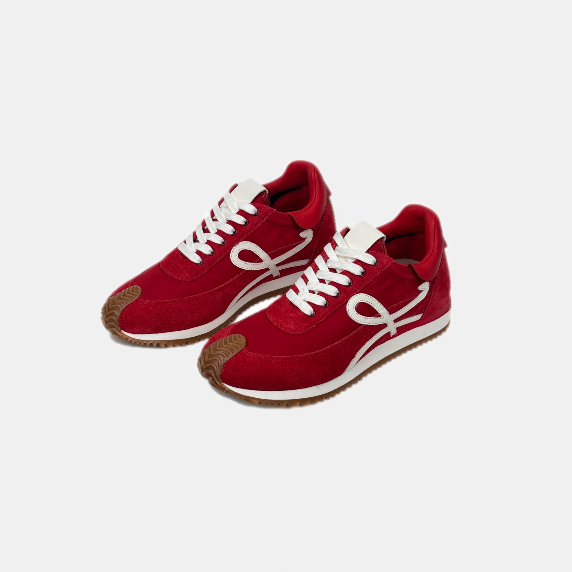 Miss罗定制 阿甘鞋休闲鞋高级感慵懒红色