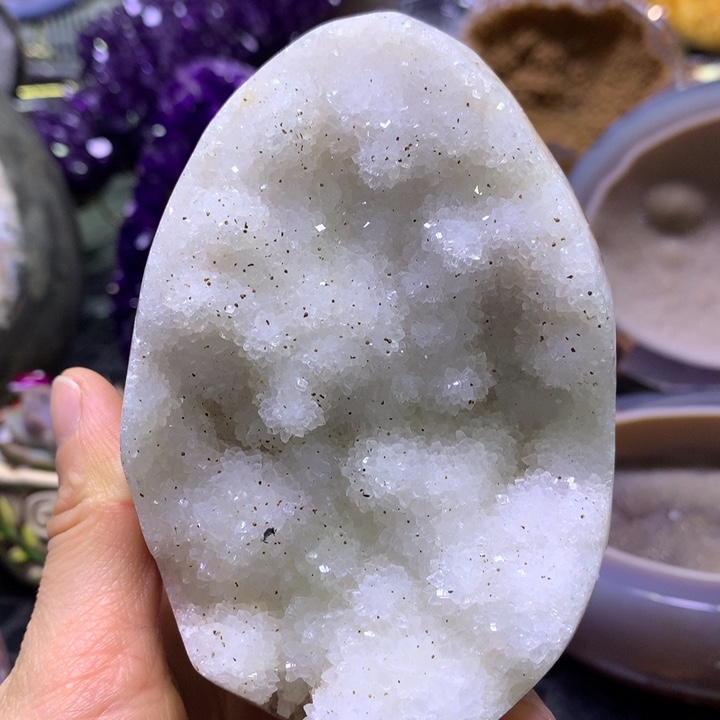 水晶福利满花晶蛋未镶嵌