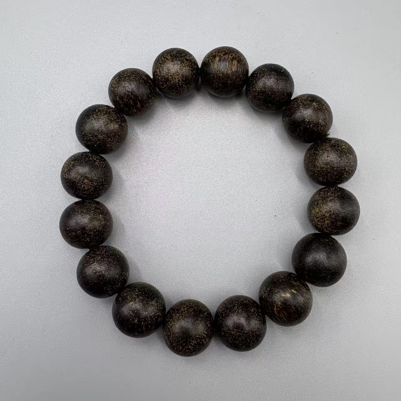 增香沉香木串颜氏沉香木串精选文玩留1.2-单