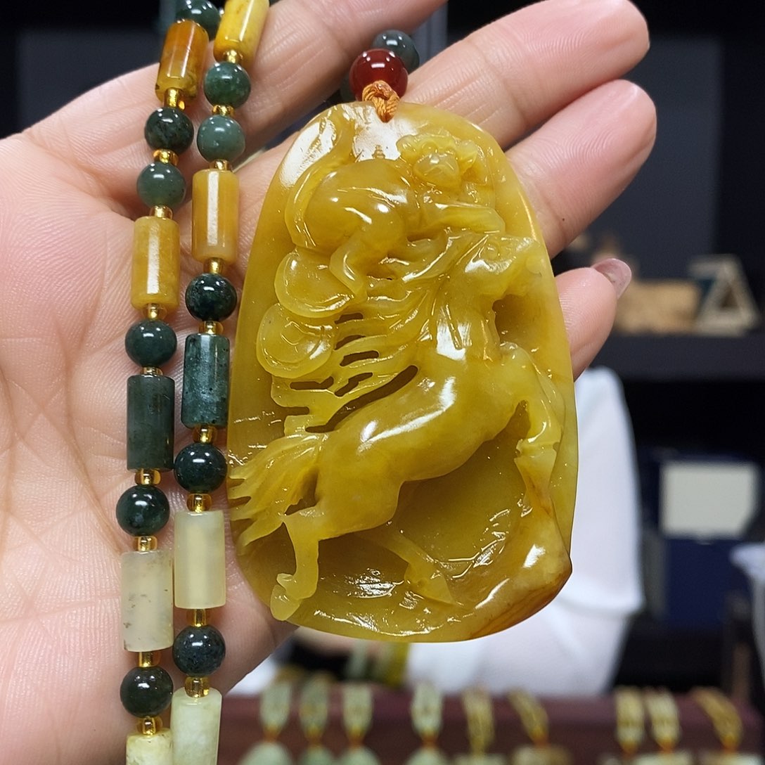 岫玉挂件吊坠未镶嵌