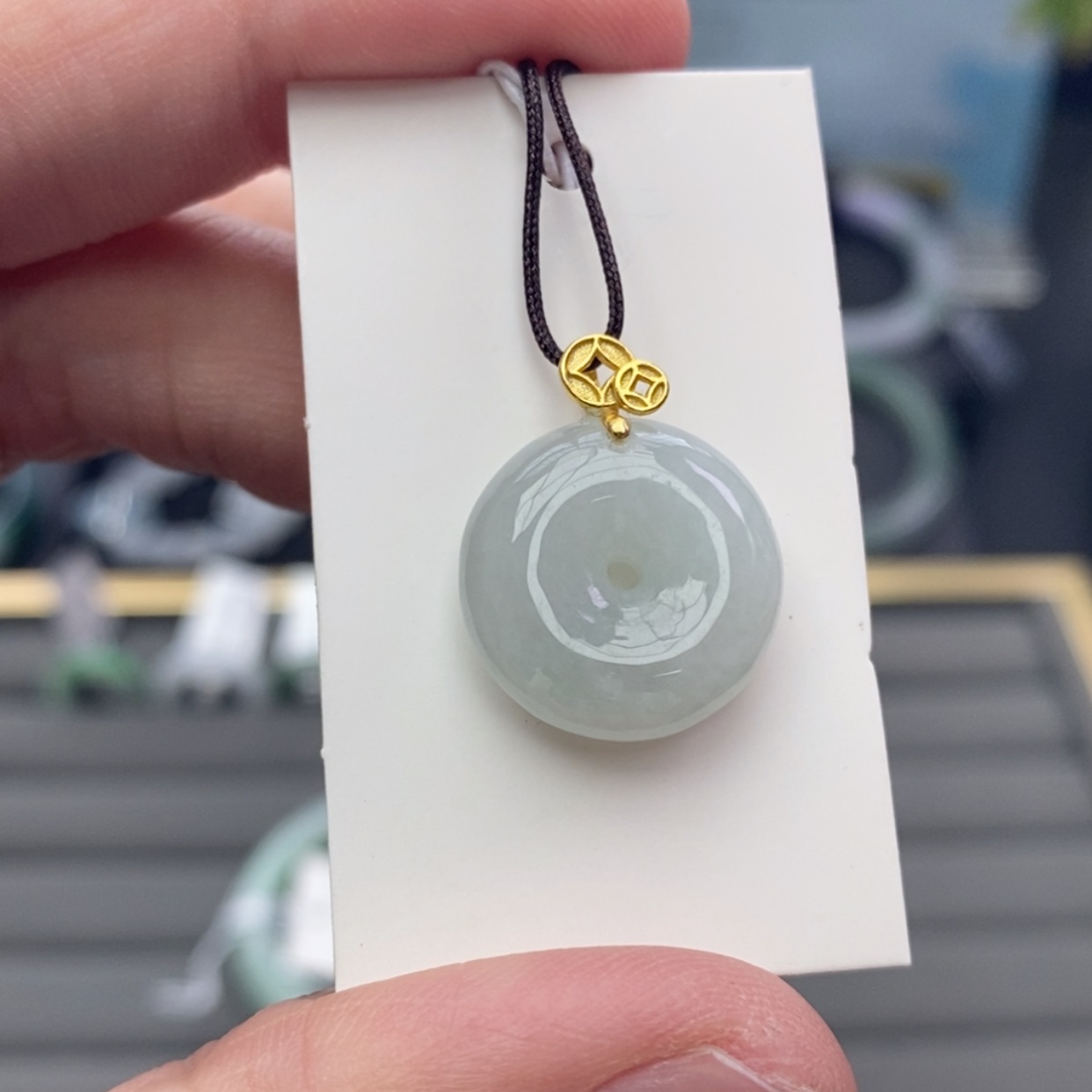 【闪购商品】颈饰未镶嵌翡翠10号