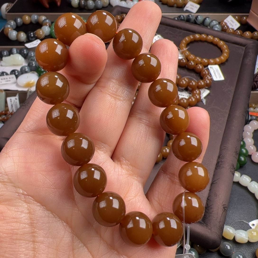 和田玉手链未镶嵌