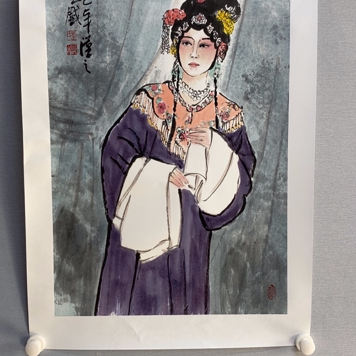 国画亲笔手绘原创