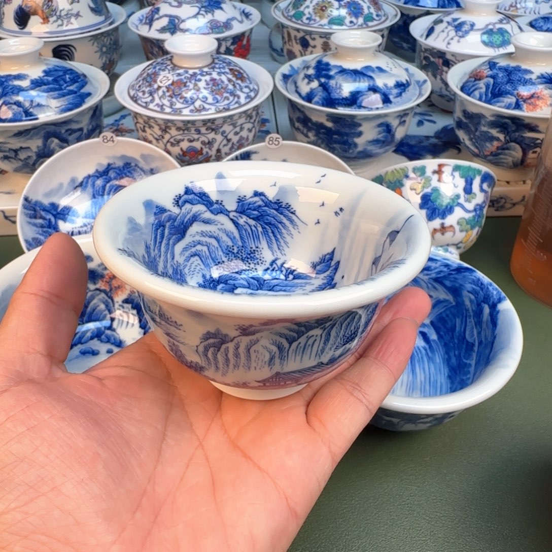 纯手工纯手绘茶具96
