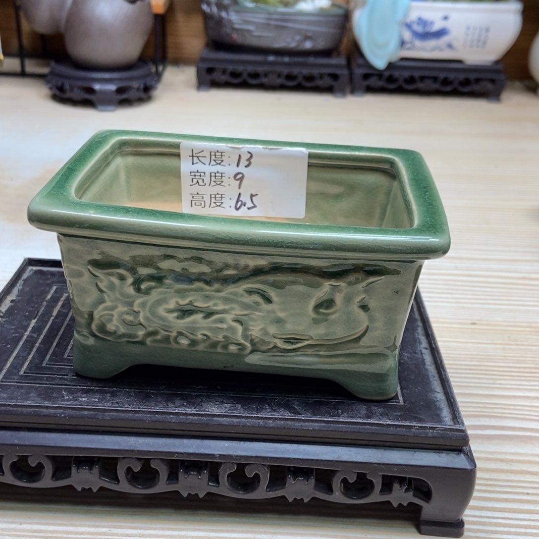 瓷片陶瓷花盆陶瓷艺术