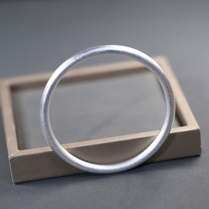 999.9 传承古法手镯 闭口镯送女友 礼物