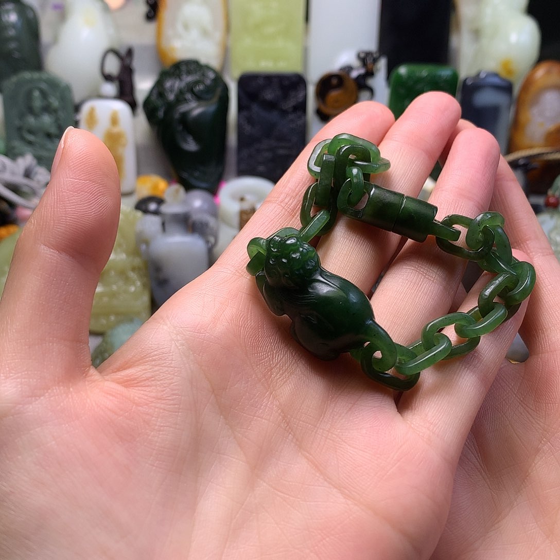 未镶嵌手链和田玉