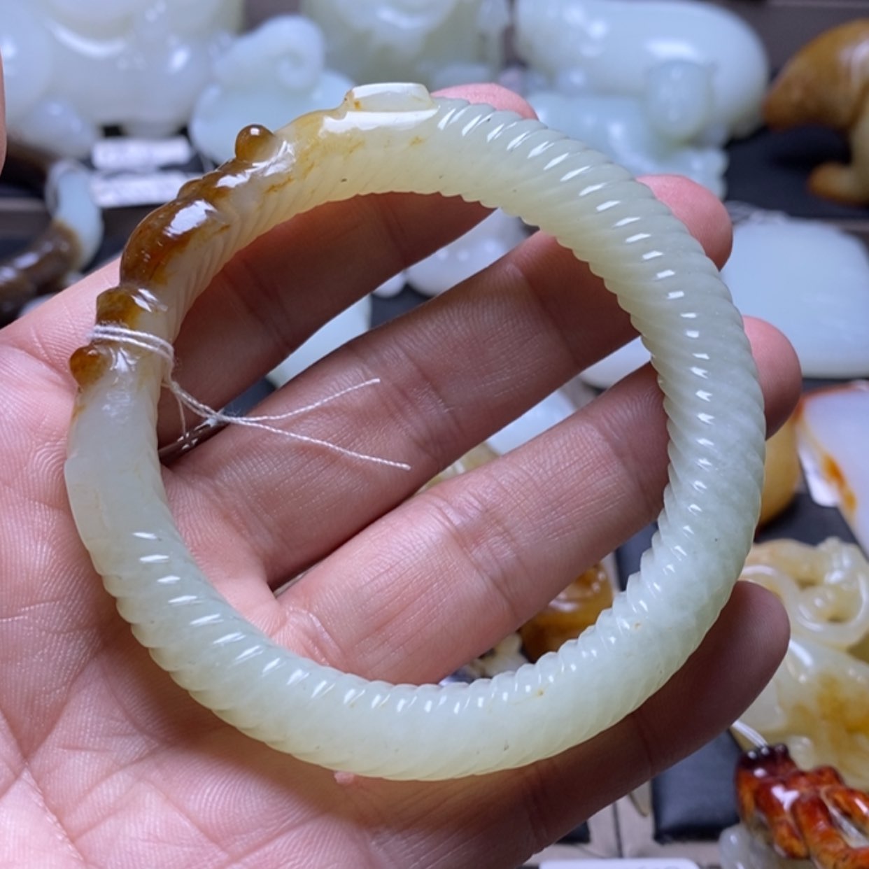 【闪购商品】和田玉（糖玉）颈饰未镶嵌