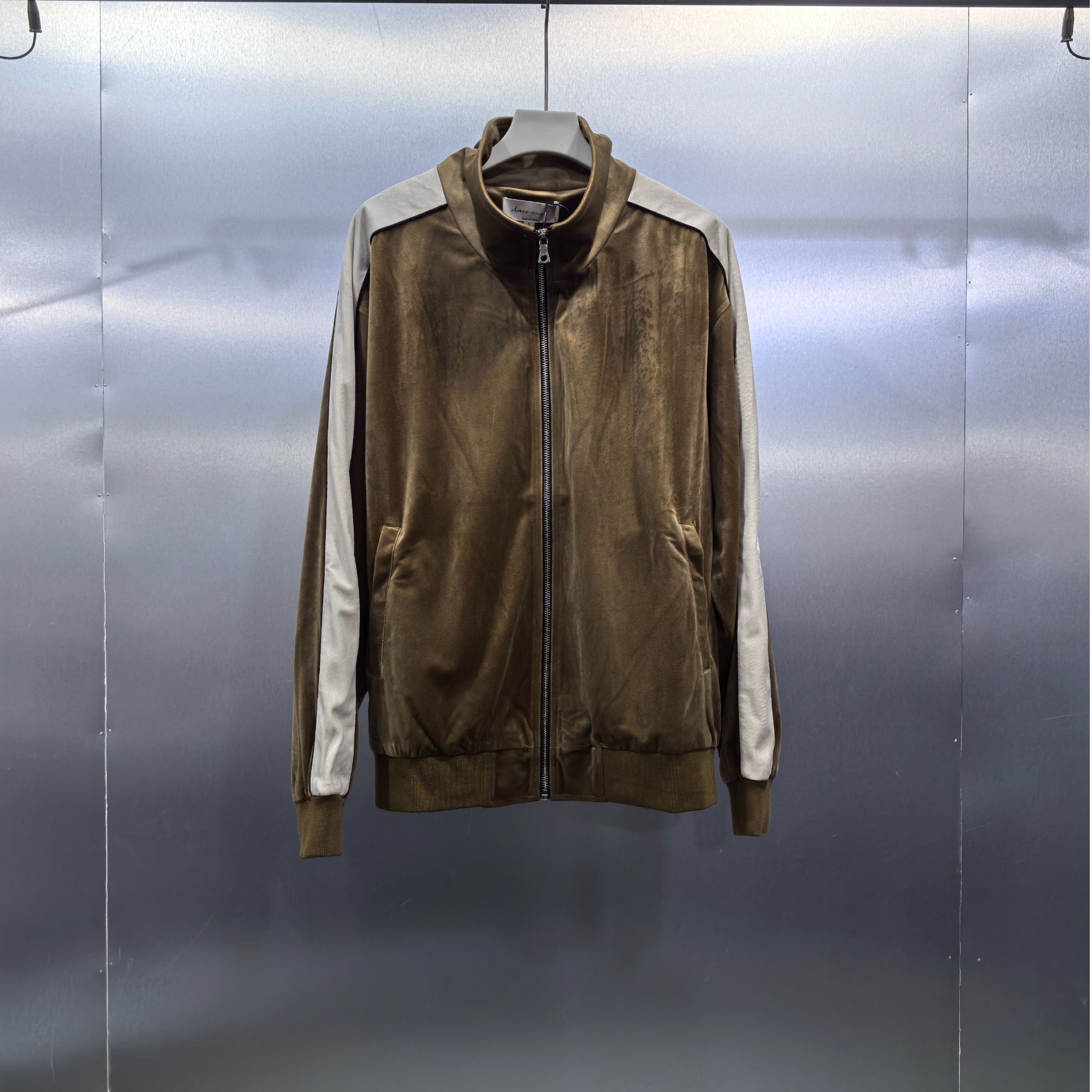 X06-111259-CLI春秋季丝绒设计时尚潮流夹克外套