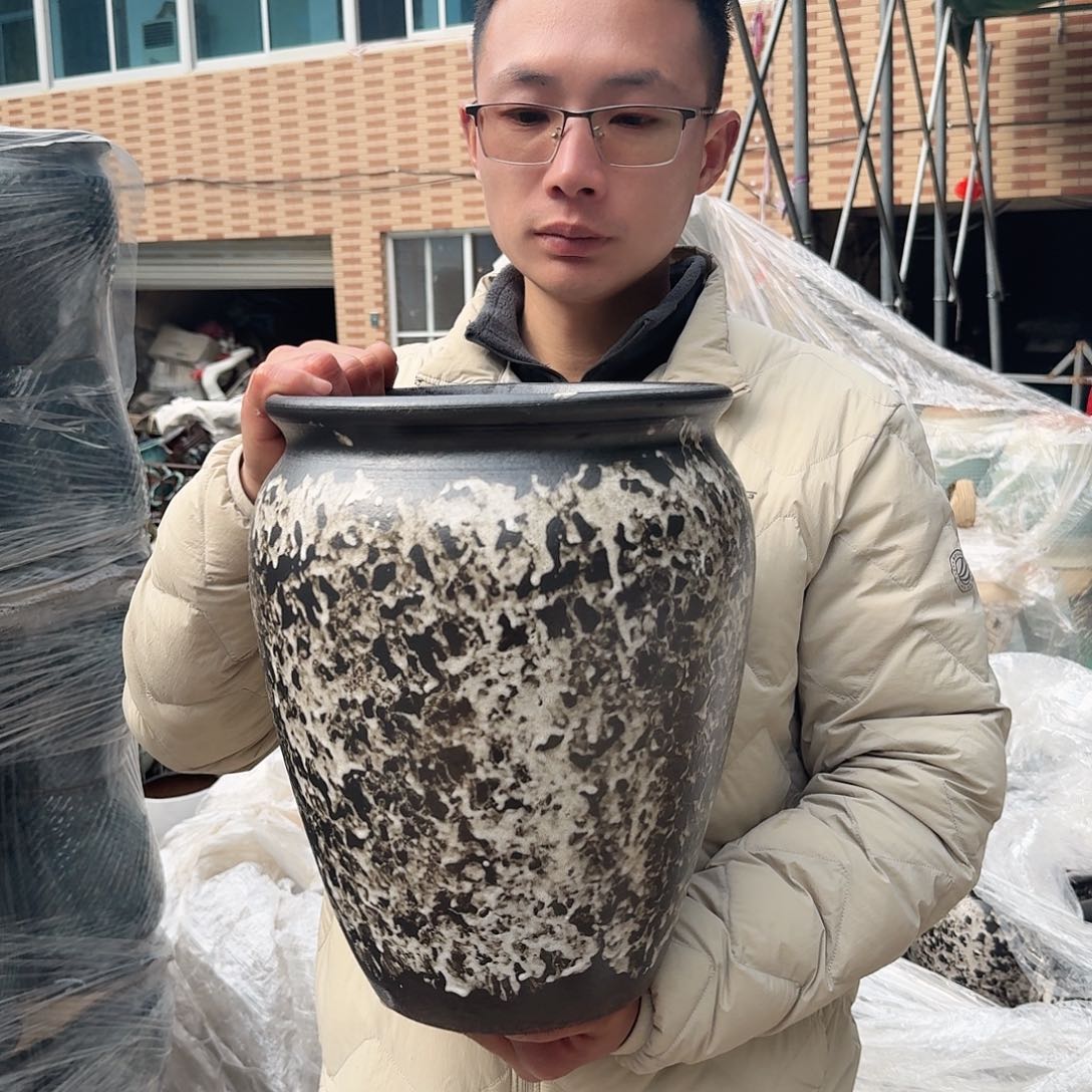 紫砂花盆口25高33（一个姹寂韩