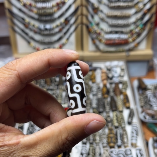 纹***沐玛瑙/玉髓未镶嵌颈饰