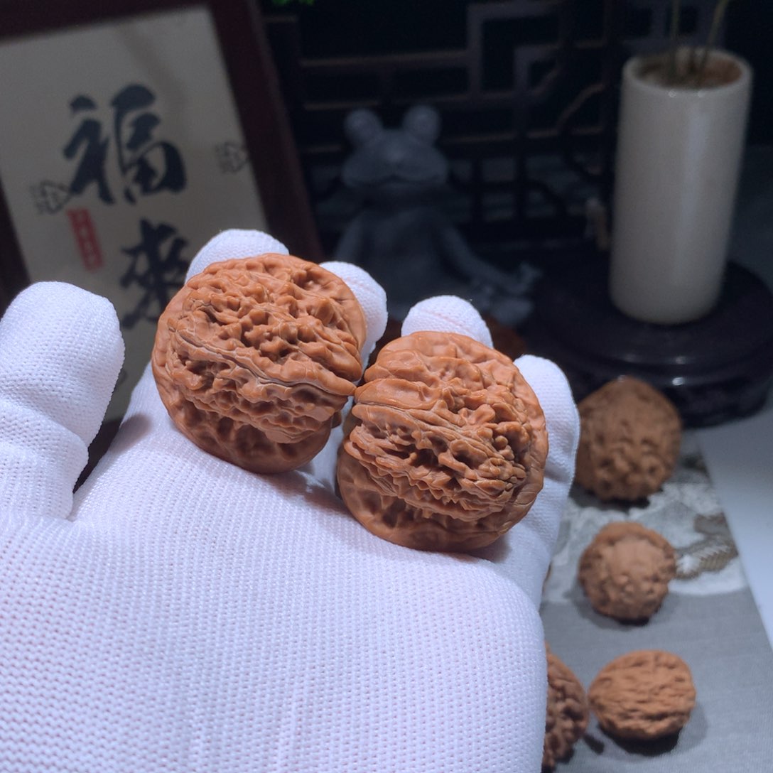 文玩核桃吊坠四座楼5061