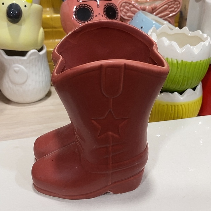 陶盆有孔 瑕疵针孔漏釉介意勿拍外口 8外高12