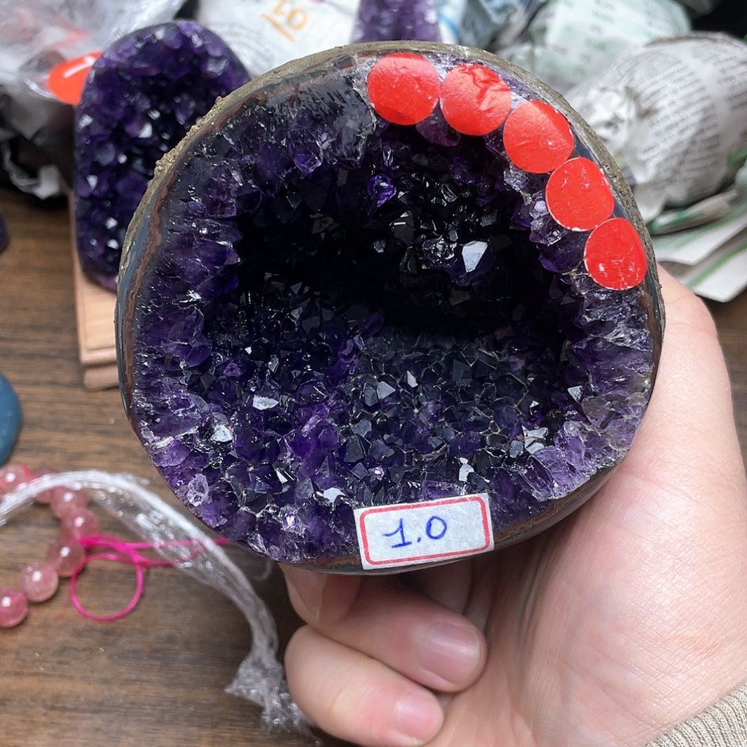 紫晶大型摆件（非配饰）未镶嵌