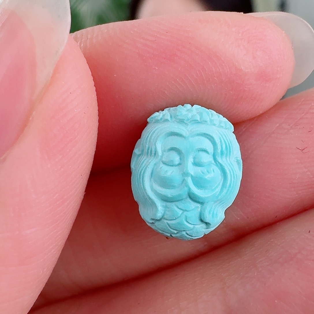 未镶嵌绿松石珠宝奇石