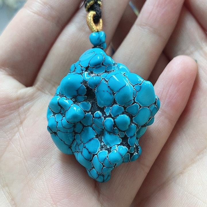 未镶嵌绿松石珠宝奇石