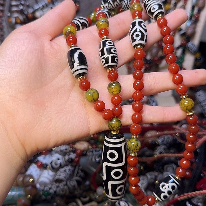 玛瑙/玉髓未镶嵌颈饰