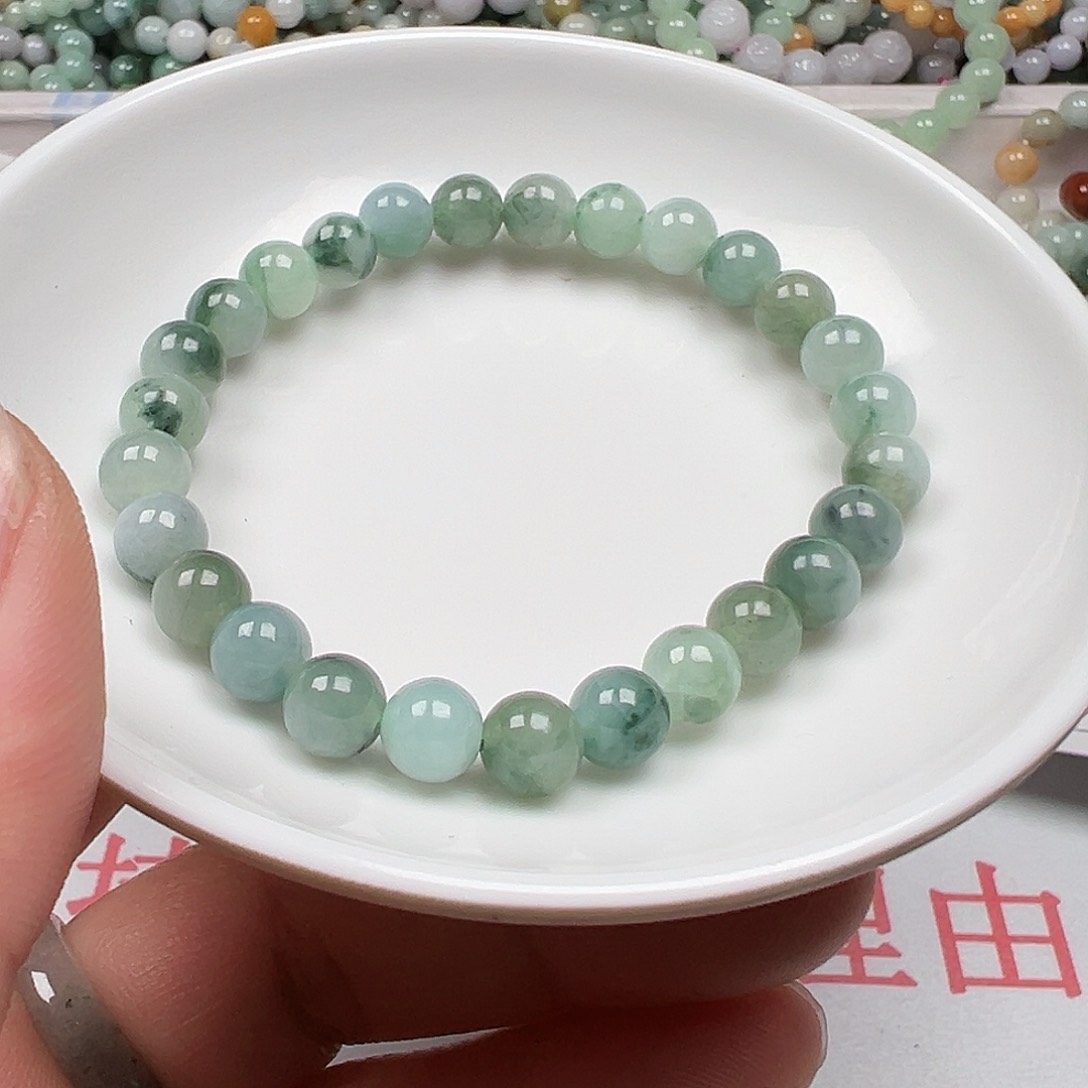 翡翠手链未镶嵌用****6货主老华