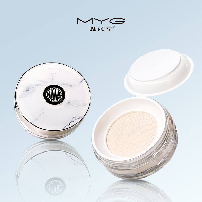 MYG散粉蜜粉定妆粉防水防汗柔肤持久控油不脱妆元气柔肤空气蜜粉