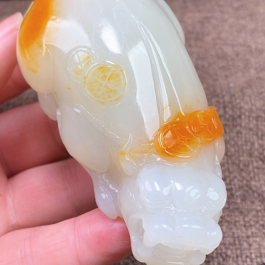 和田玉挂件未镶嵌