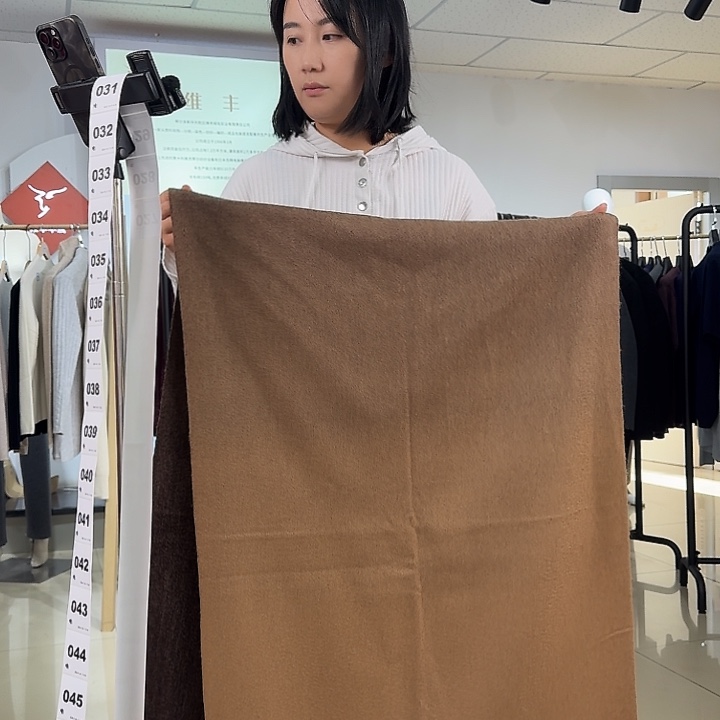 纯羊绒保暖围巾027