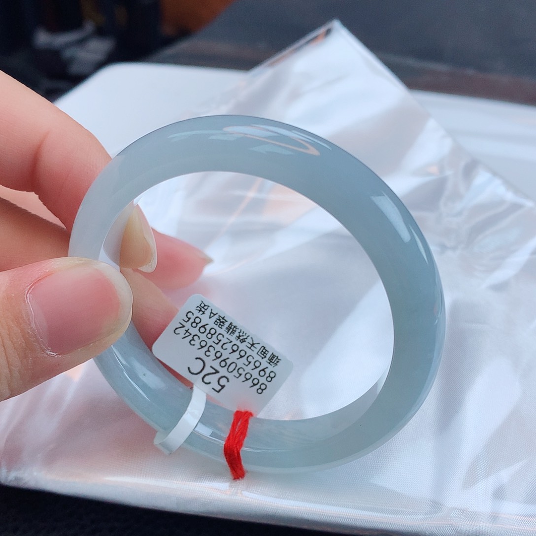 翡翠手镯未镶嵌天然缅甸翡翠A货手镯