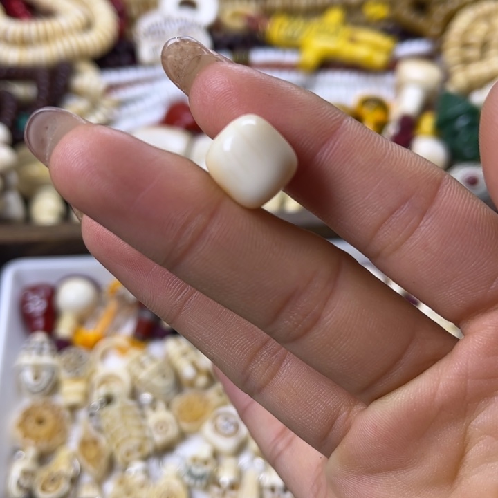 藏传收获一枚果冻桶珠12