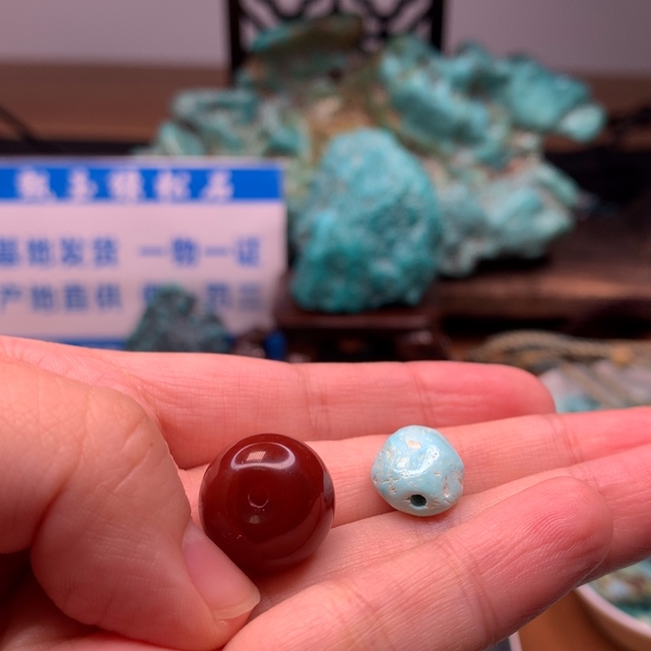 绿松石原矿未镶嵌孜***e