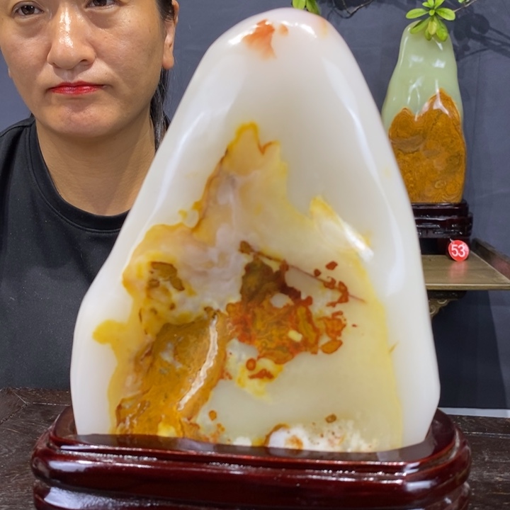 石材精品古青石摆件