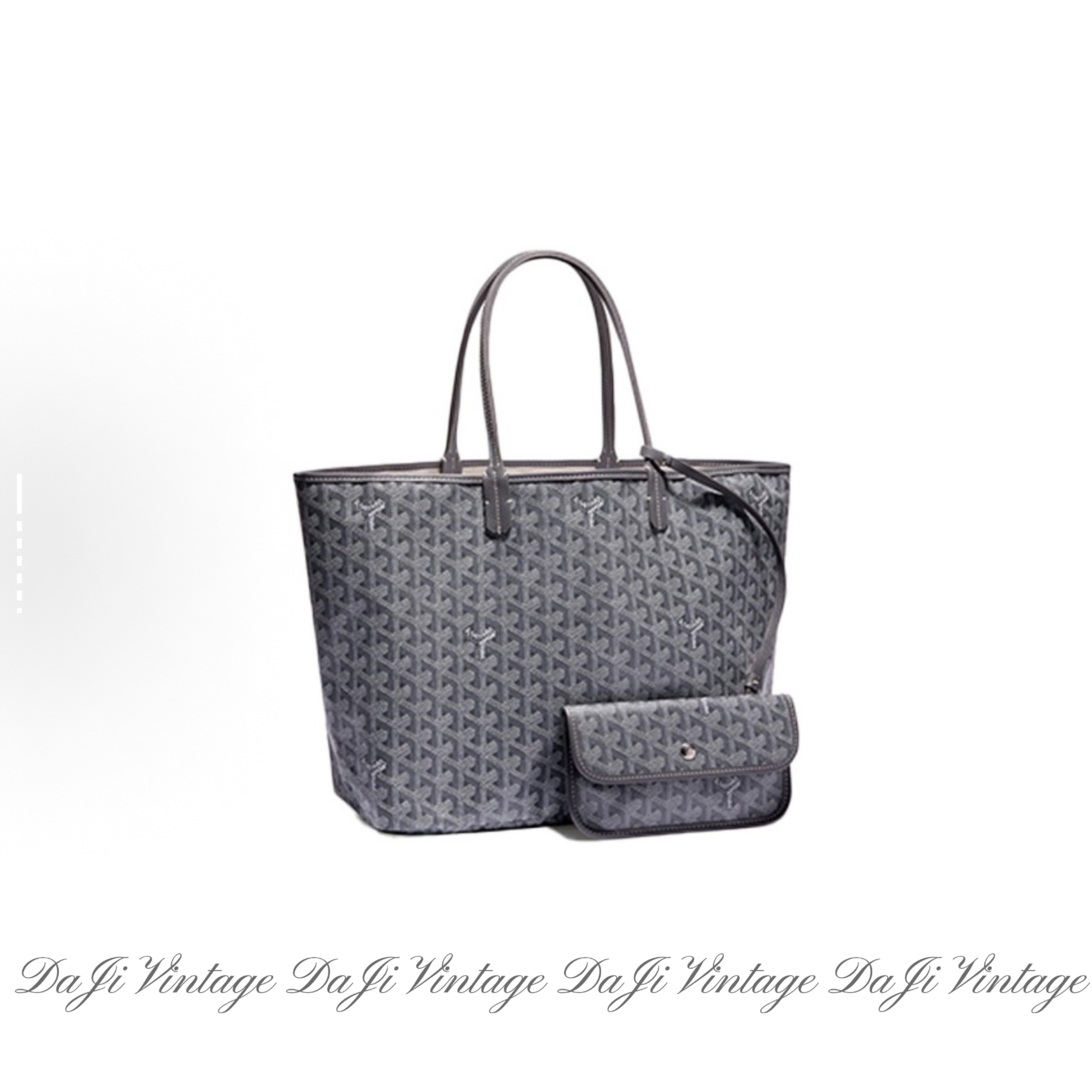 95新 Gaoy/戈雅 大吉中古sz/戈雅灰色托特