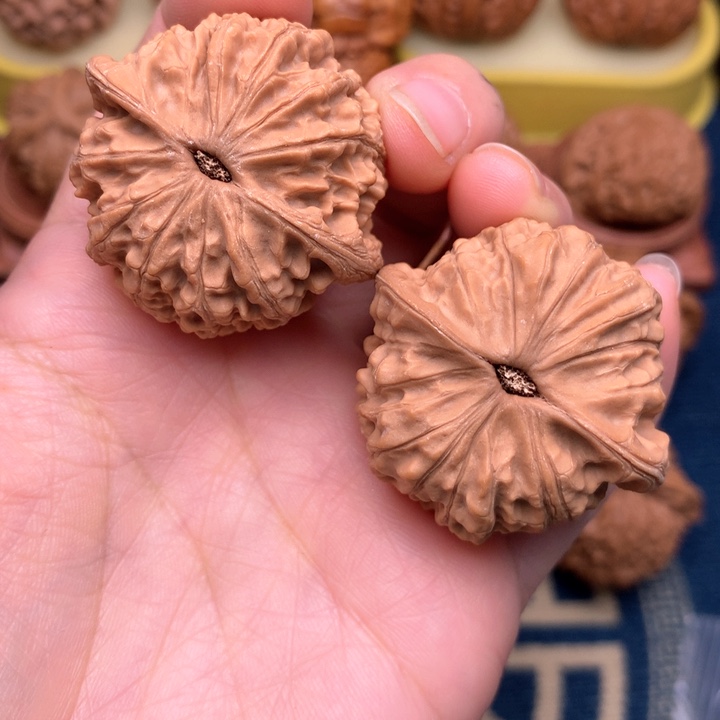 核桃把件金牛全品41