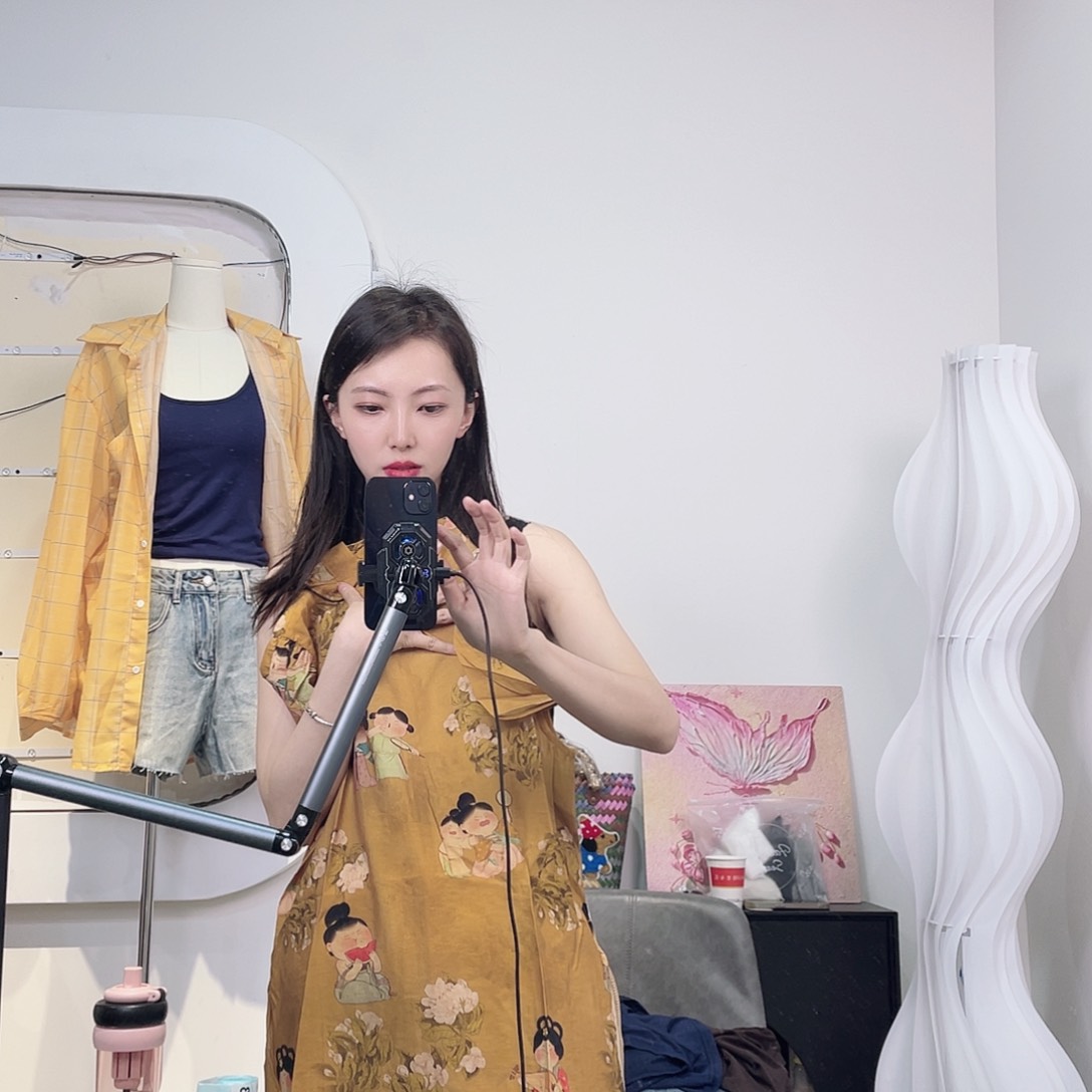 胖仙女国风旗袍004