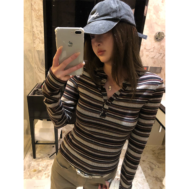 Littledry不油【12.22/20点-12.25/20点新品】条纹打底YYJ0304