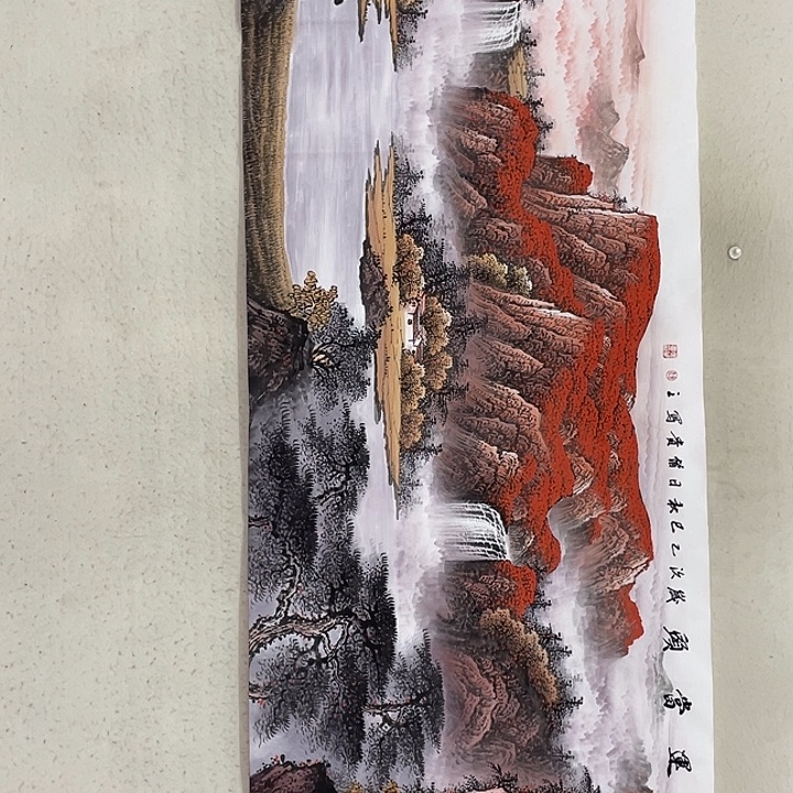 国画国画作品集的故事