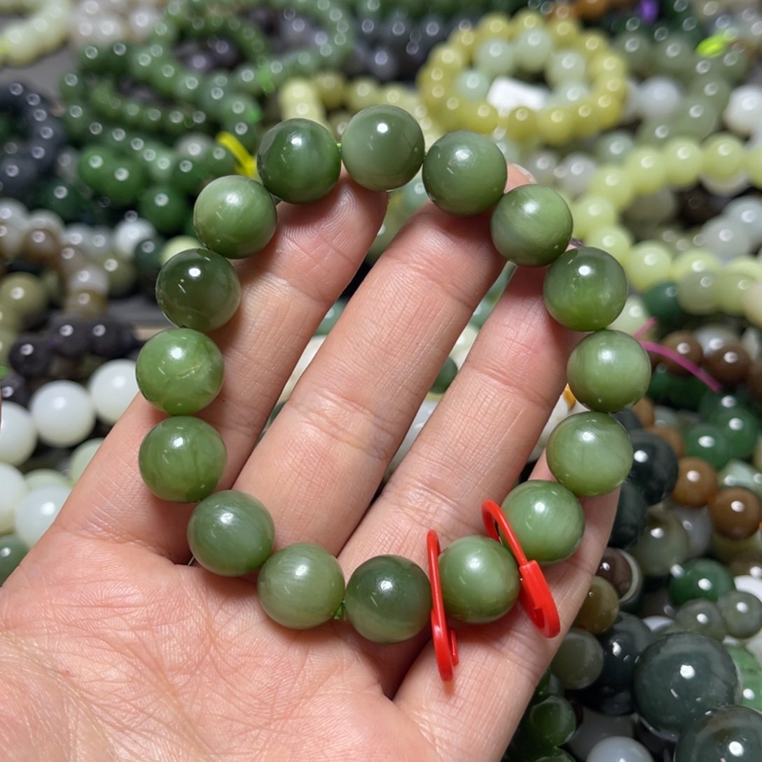 和田玉手链未镶嵌