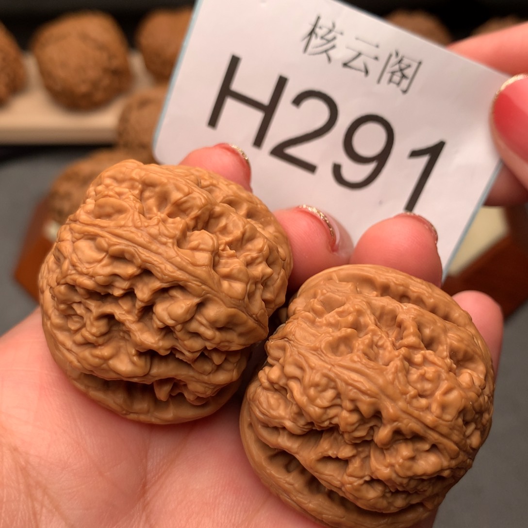 文玩核桃把件39大粗筋