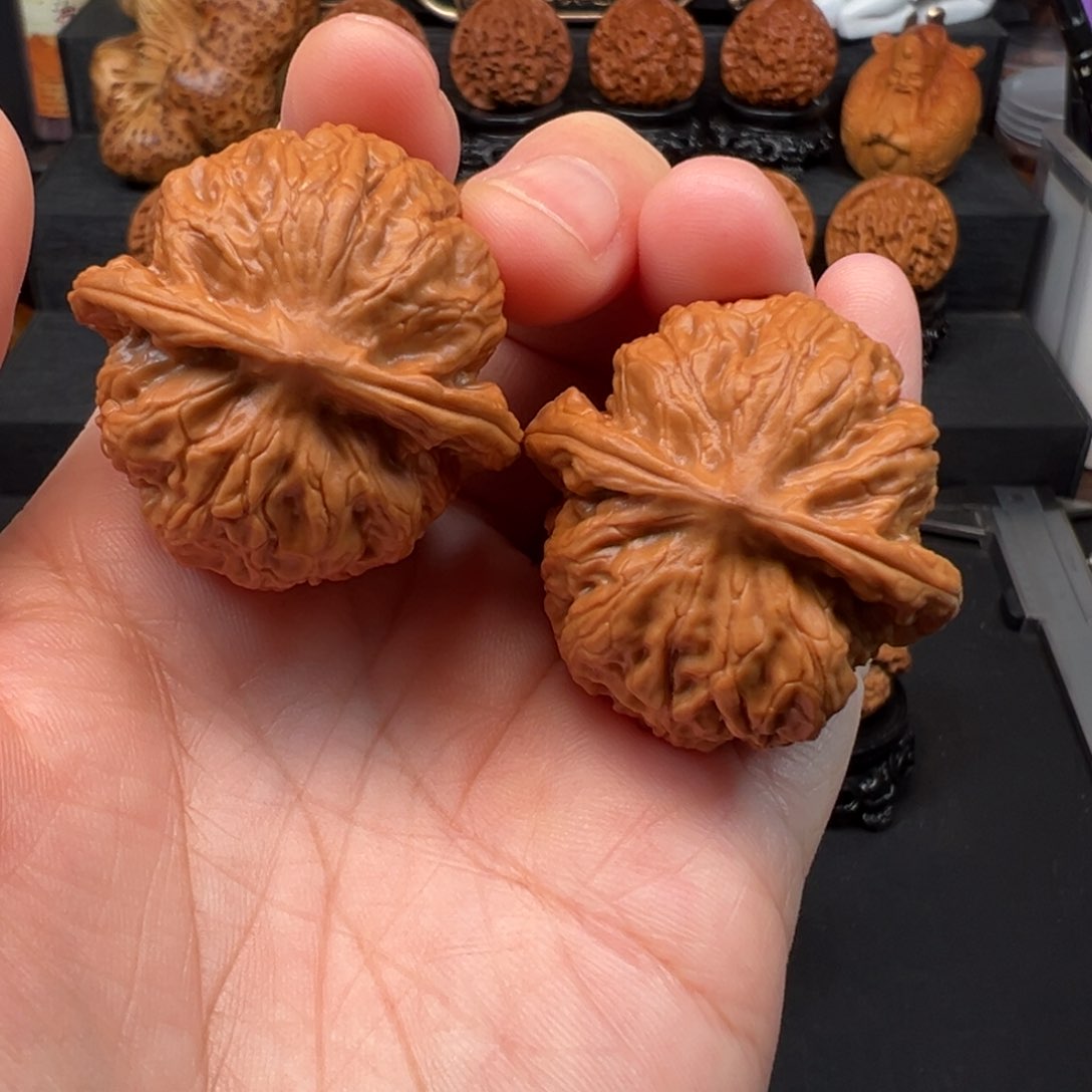 文玩核桃吊坠37全品野狼