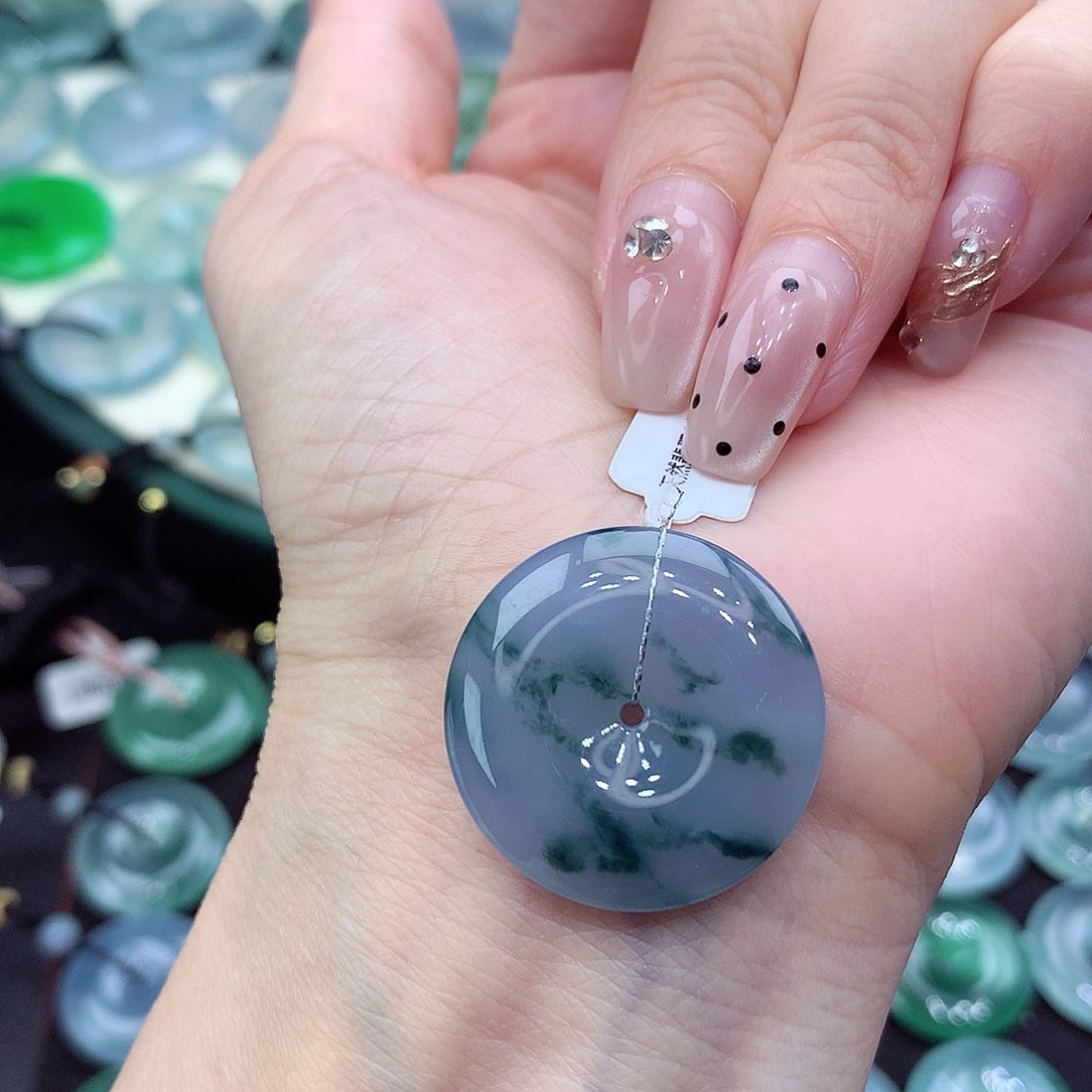 颈饰未镶嵌翡翠编号10尺寸25/5.6