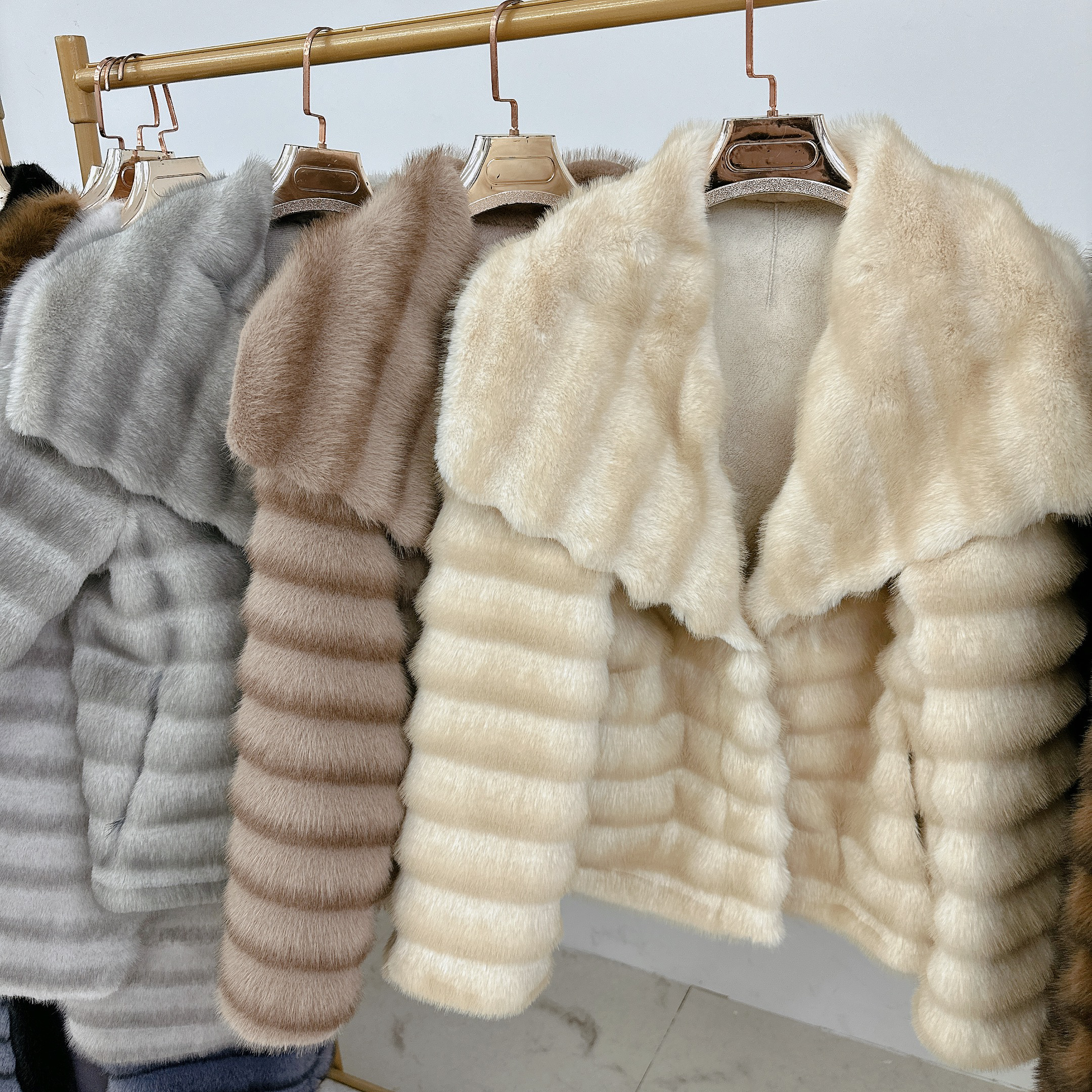 【孤品福利】金貂夫人特价福利新款冬季加绒加厚时尚百搭长短棉服女