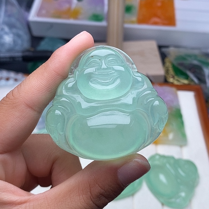 翡翠未镶嵌颈饰161手串