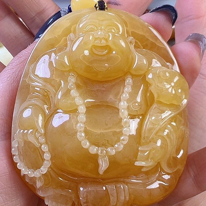 蜜蜡颈饰未镶嵌蜜蜡