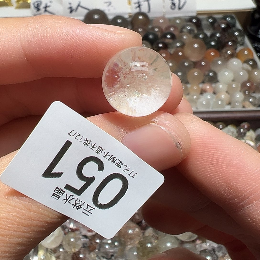 珠宝半成品水晶未镶嵌