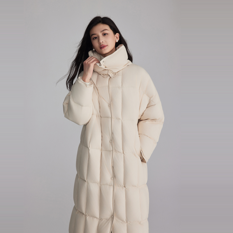 OBEG欧碧倩可拆卸绗缝羽绒服50484554