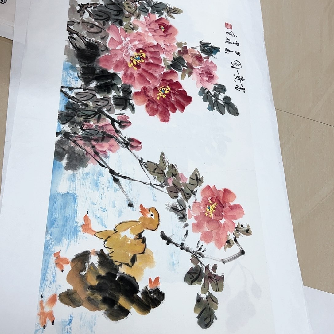 国画互助啊，国画作品