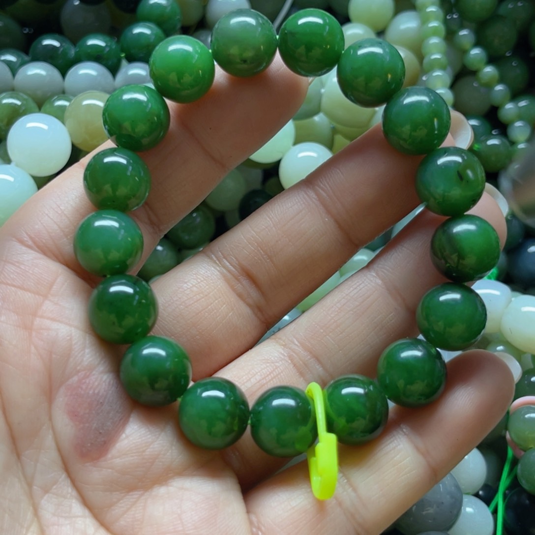 和田玉手链未镶嵌