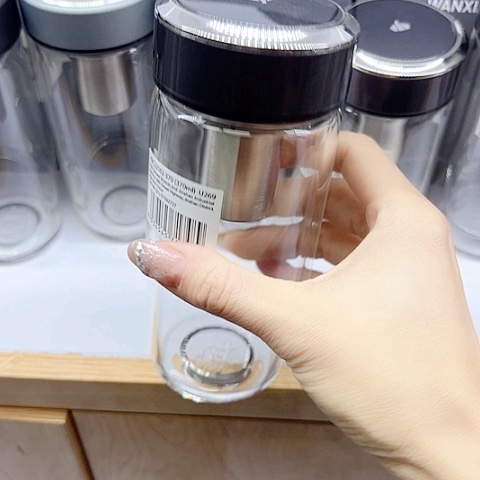 万象玻璃单层U269，驼灰390毫升