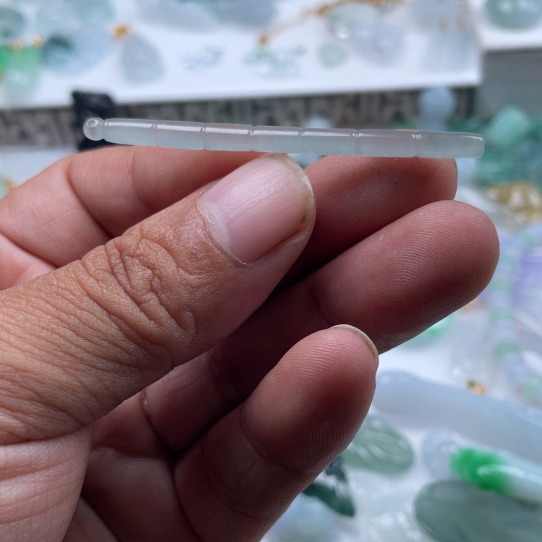 翡翠未镶嵌颈饰翡翠节节高升