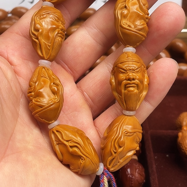 橄榄核吊坠精品橄榄核关公