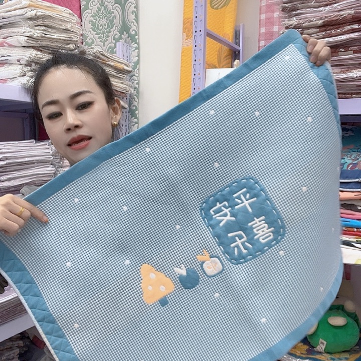 棉蓝绿色皮毛喜乐